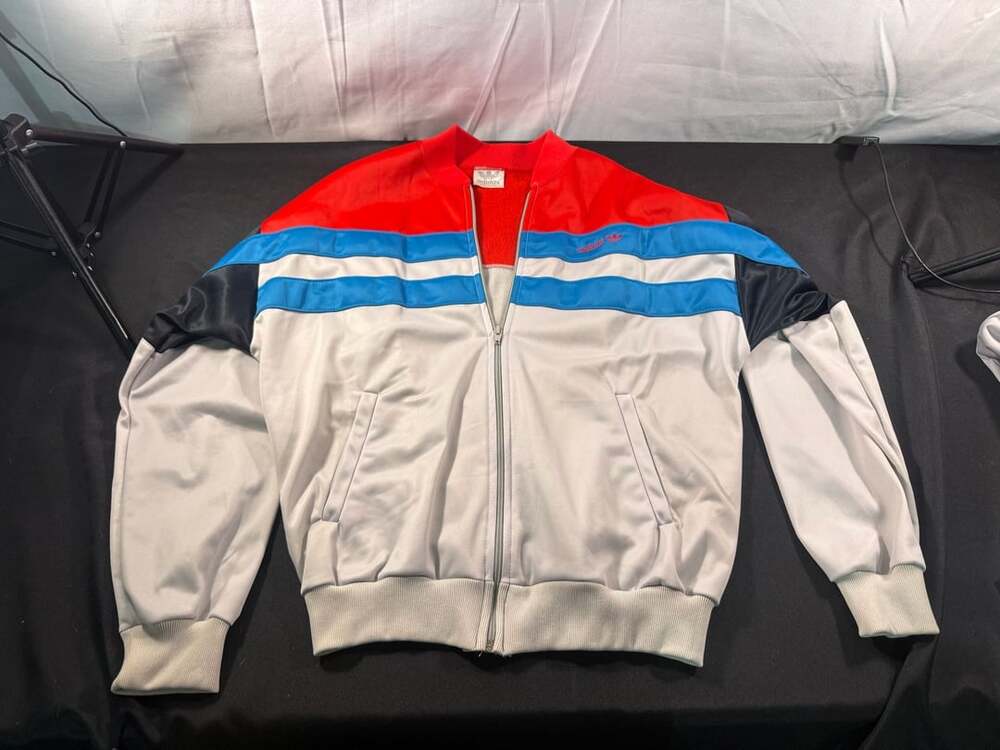 Adidas Vintage 80s  Track full set  Made In USA little stain